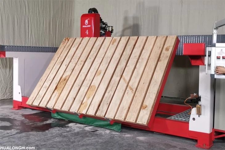 Table of Granite Slab Cutting Machine